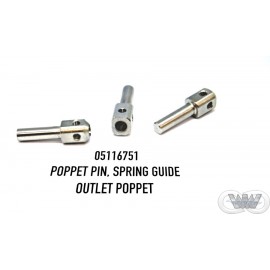 POPPET PIN, OUTLET POPPET CON GUIDA PER MOLLA - 05116751