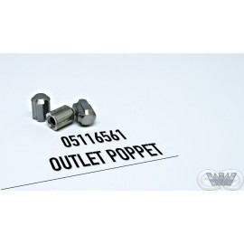 POPPET VALVE, OUTLET POPPET - 05116561