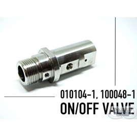 ON/OFF VALVE BODY FOR FLOW - 010104-1 / 100048-1