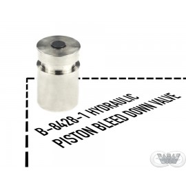 HIDRAULIC PISTON BLEED DOWN VALVE FLOW STYLE