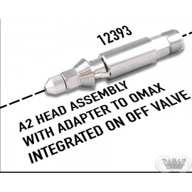 A2 HEAD WITH ADAPTER FOR OMAX INTEGRATED PNEUM.VALVE